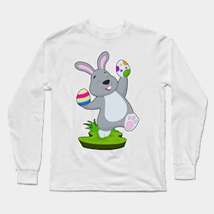 Rabbit Easter Easter eggs Long Sleeve T-Shirt